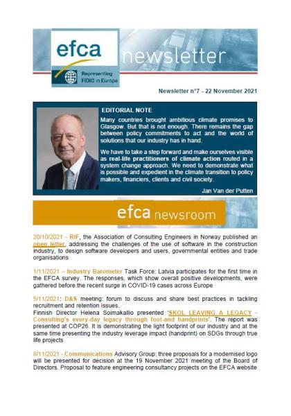 EFCA Newsletter November 2021_cover