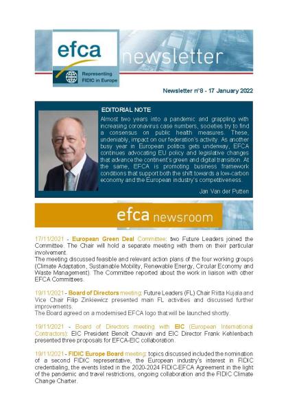 EFCA Newsletter January 2022_cover