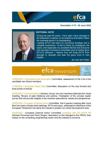 EFCA Newsletter June 2022_cover
