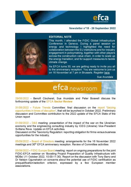 EFCA Newsletter September 2022_cover