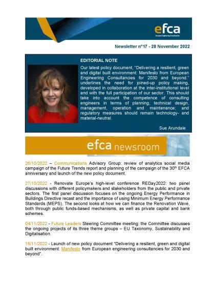 EFCA Newsletter November 2022_cover